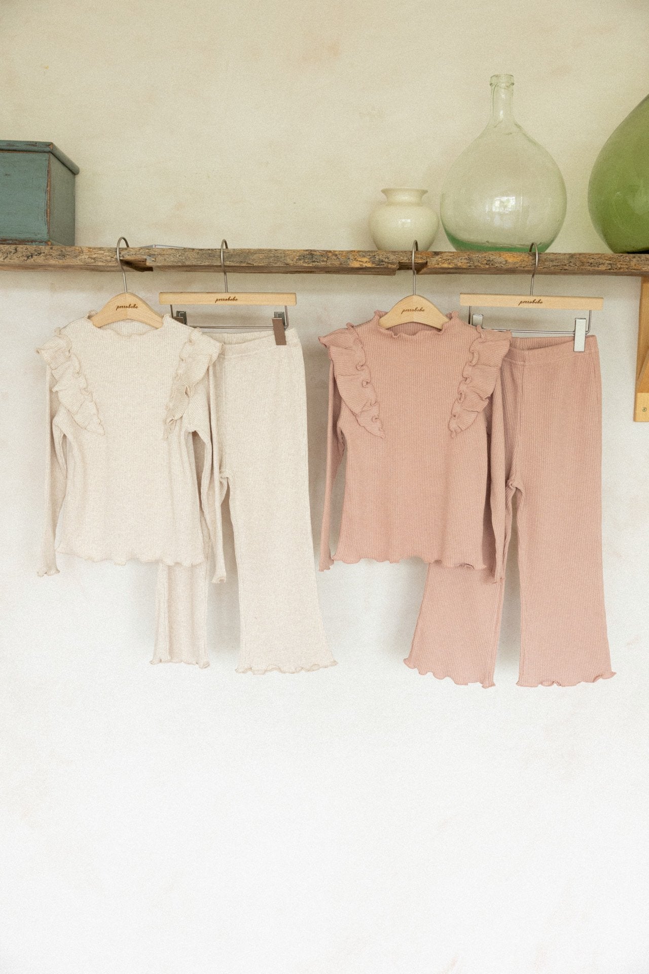 (予約)perro bebe / Rosie setup - pink
