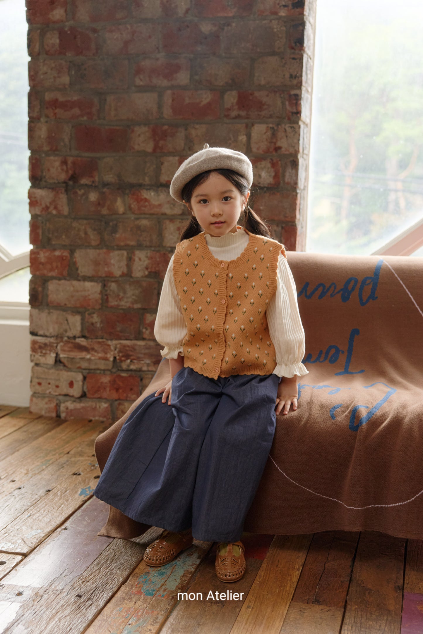 (予約) mon Atelier  / tulip vest