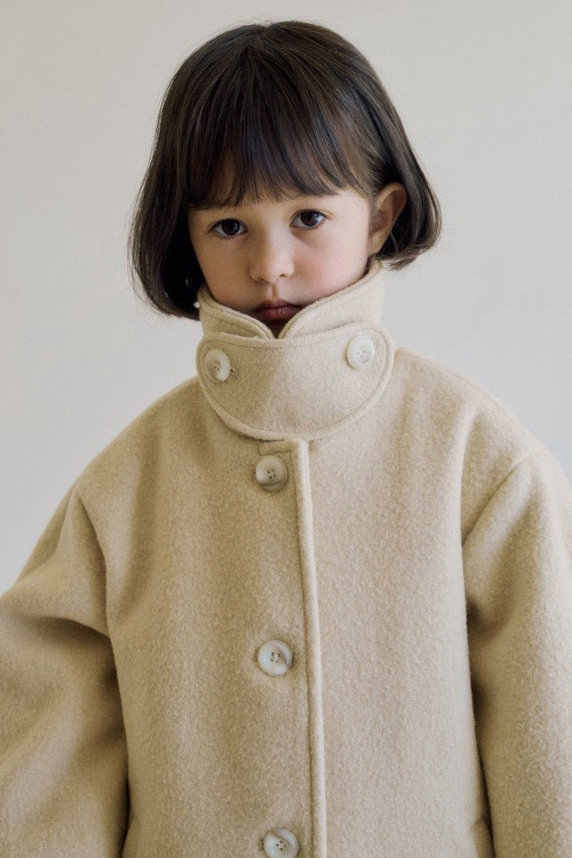 送料無料(予約) inné / Robin wool coat