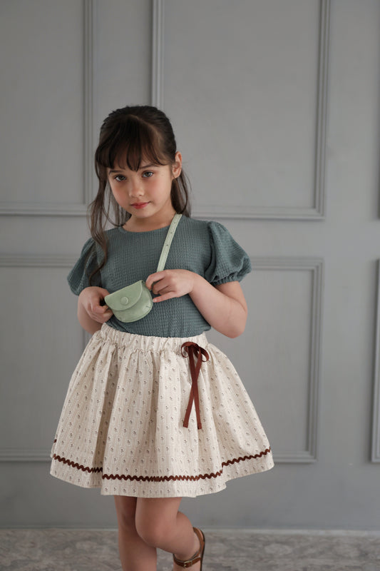 ecrin /  Suede Coin Bag