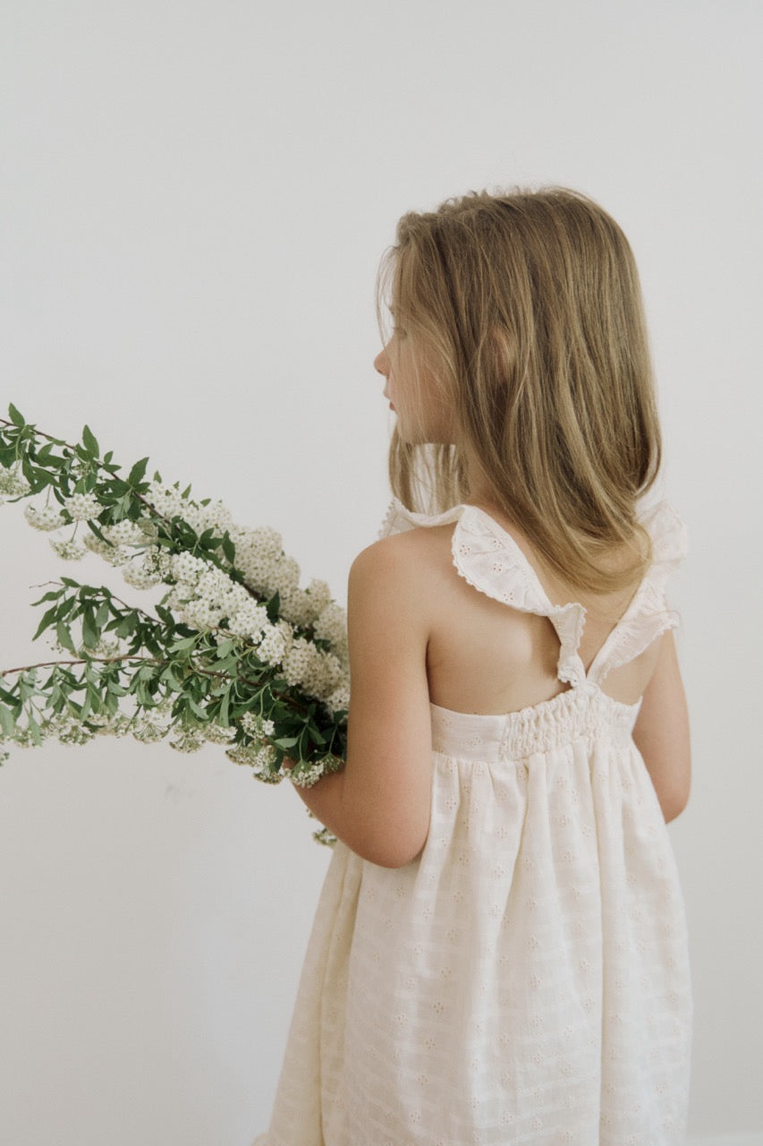 (予約) inné / miette ruffle dress (ivory)