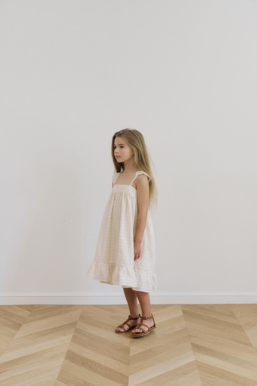 (予約) inné / miette ruffle dress (ivory)