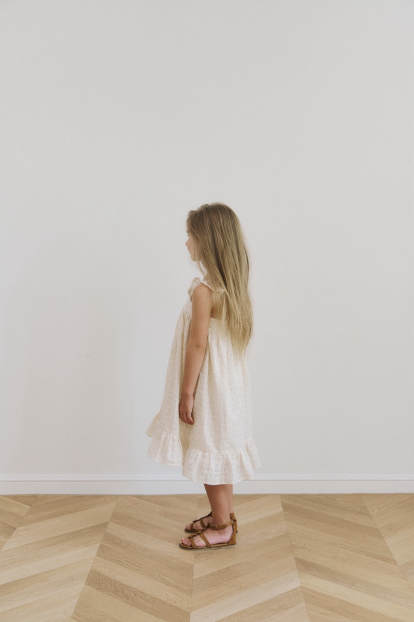 (予約) inné / miette ruffle dress (ivory)