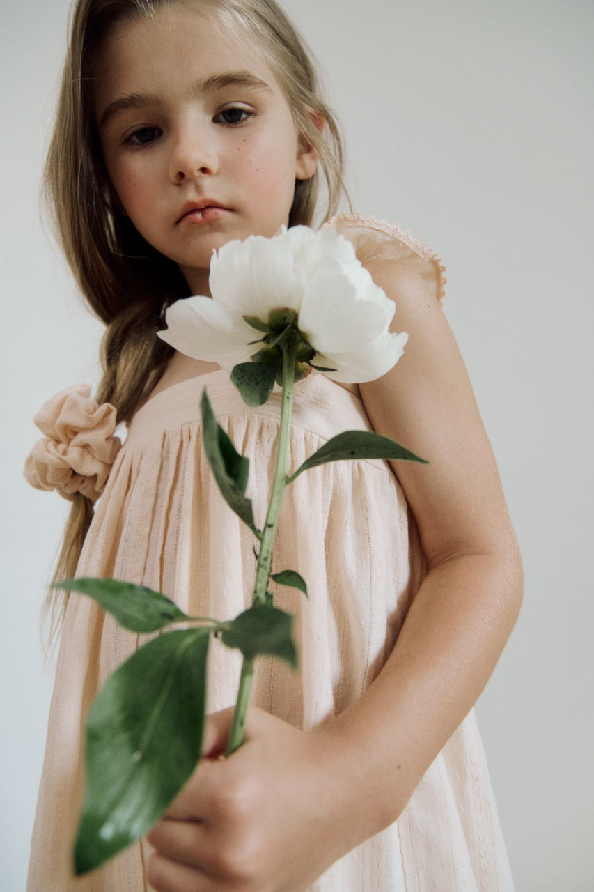 (予約) inné / miette ruffle dress (peach)