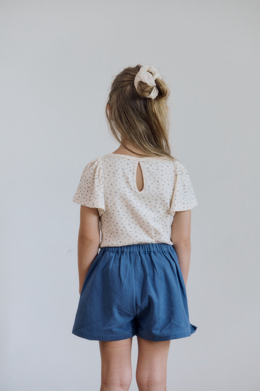 (予約) inné / Floria tee (beige)