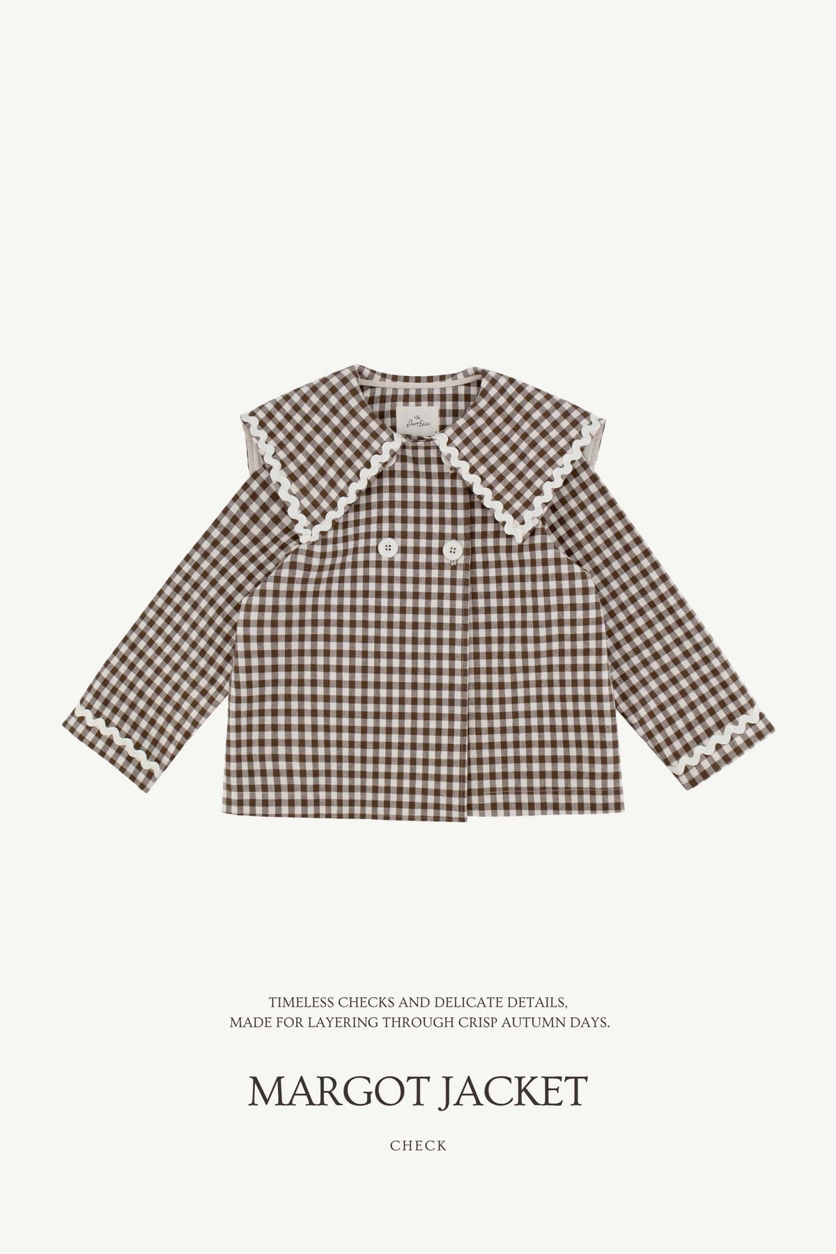 (予約) Saint Ella / Margot Jacket- Check