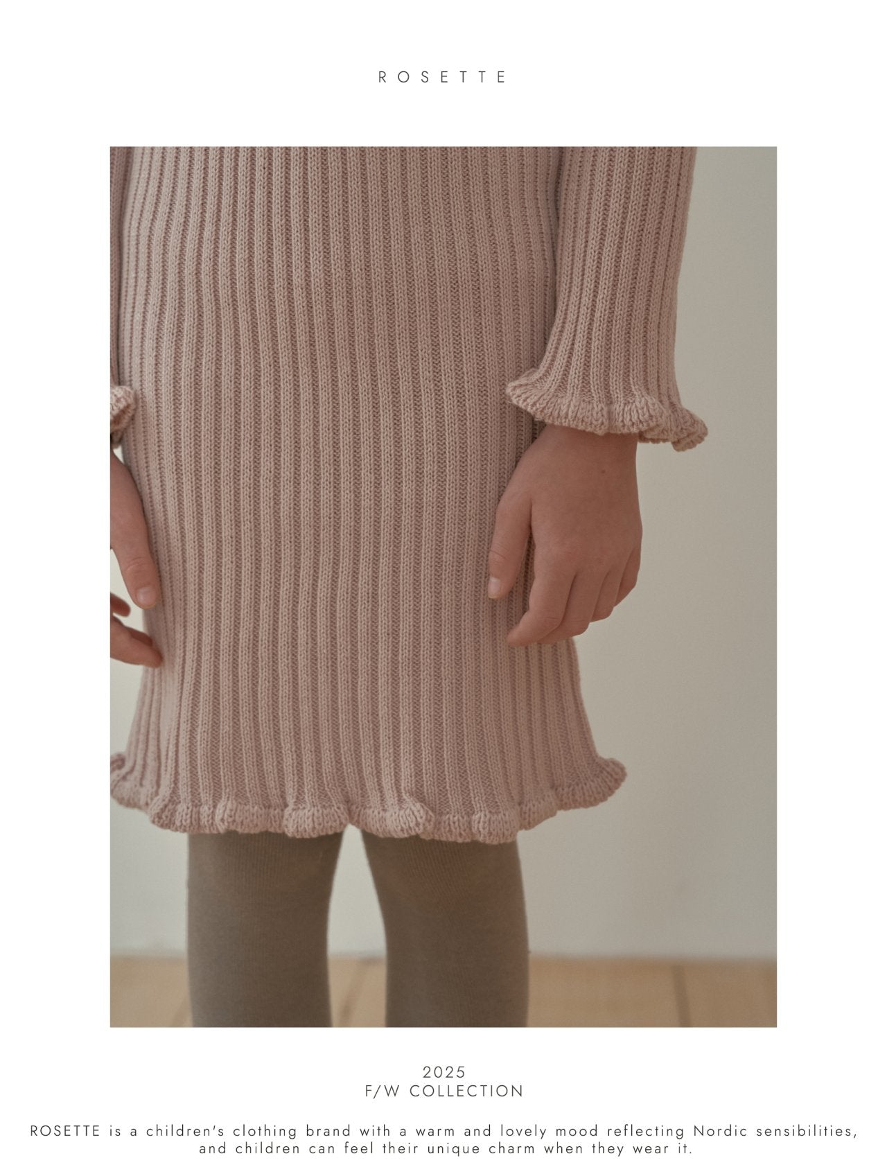 <予約>ROSETTE / Anna Knit One Piece