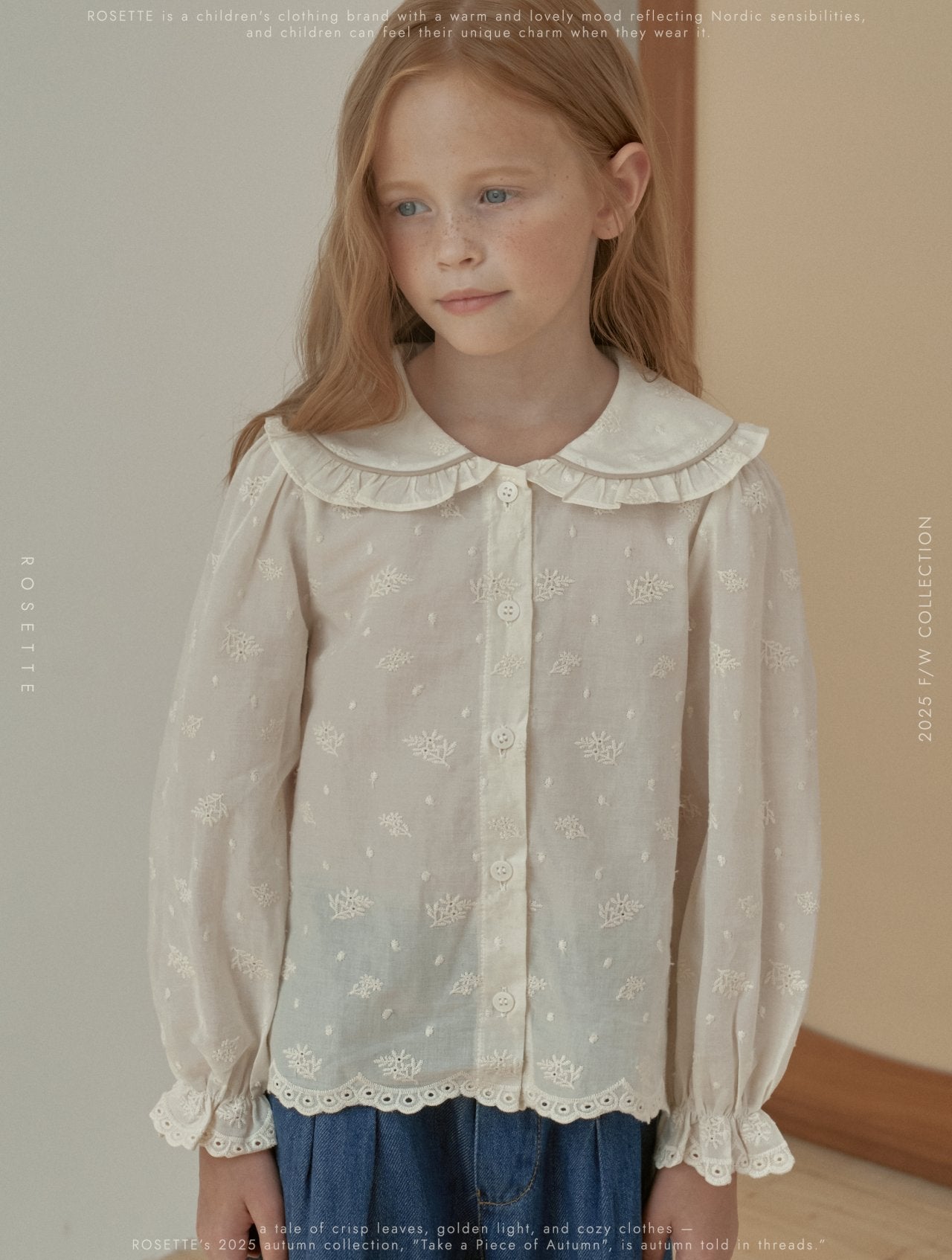 <予約>ROSETTE / Roe Blouse