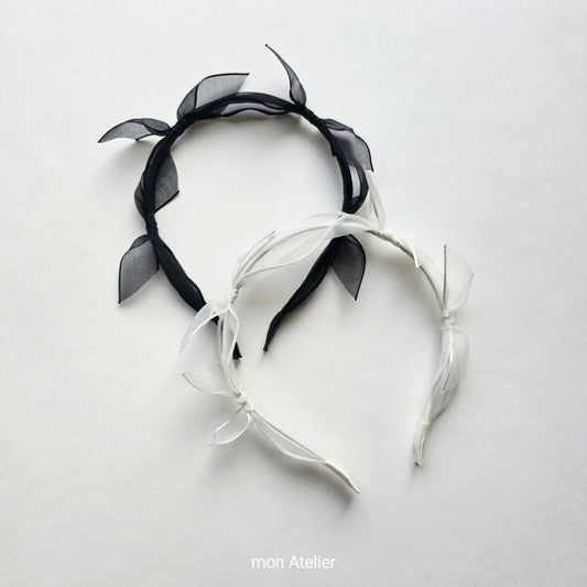 <予約>mon Atelier / Leaf Hairband