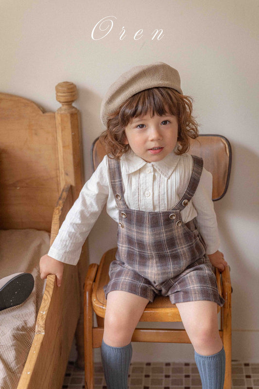 OREN / Noazette Check Overalls