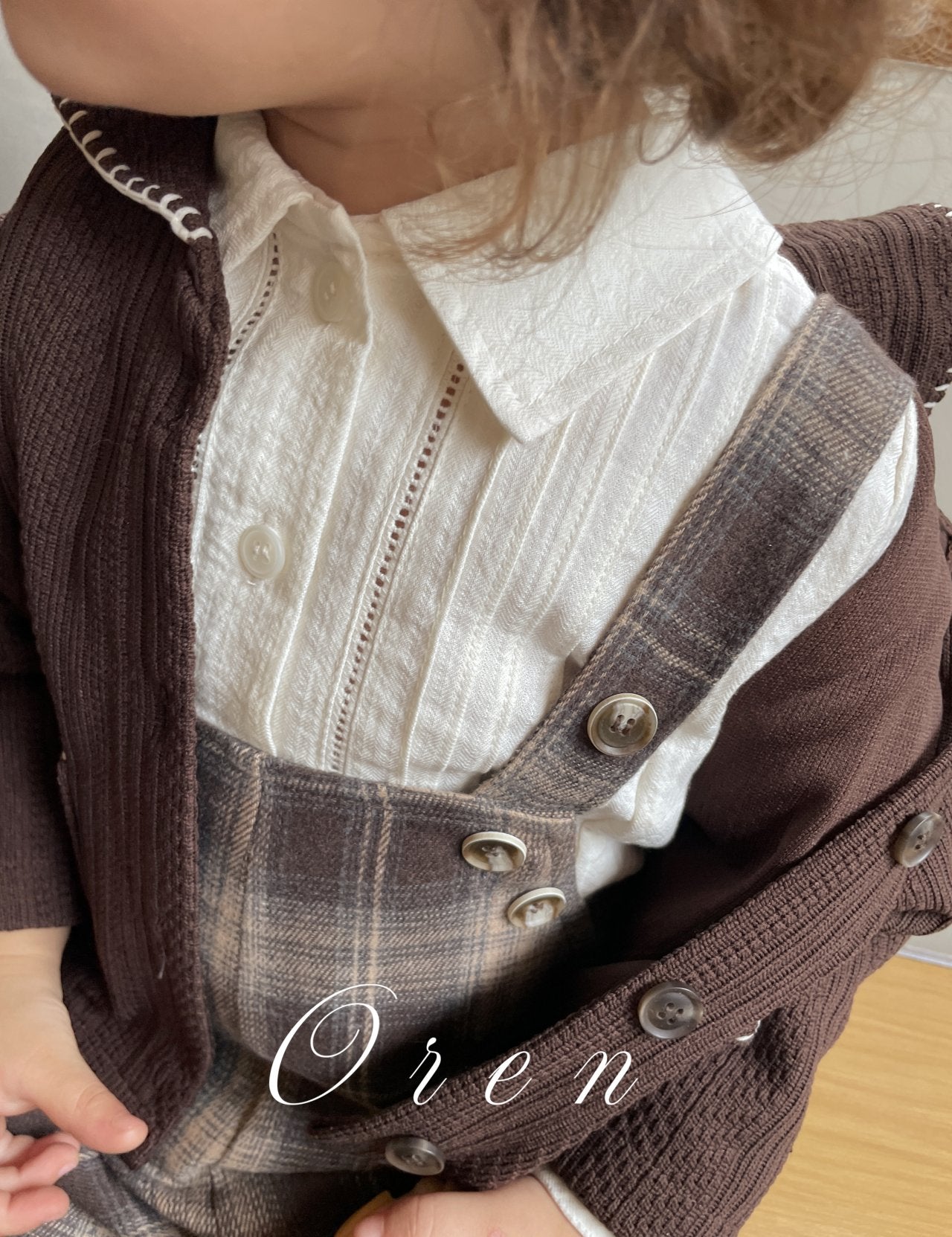 (送料無料)OREN / Arlo Pintuck Shirt