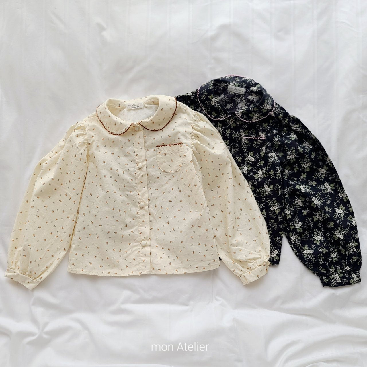 mon Atelier / blossom blouse