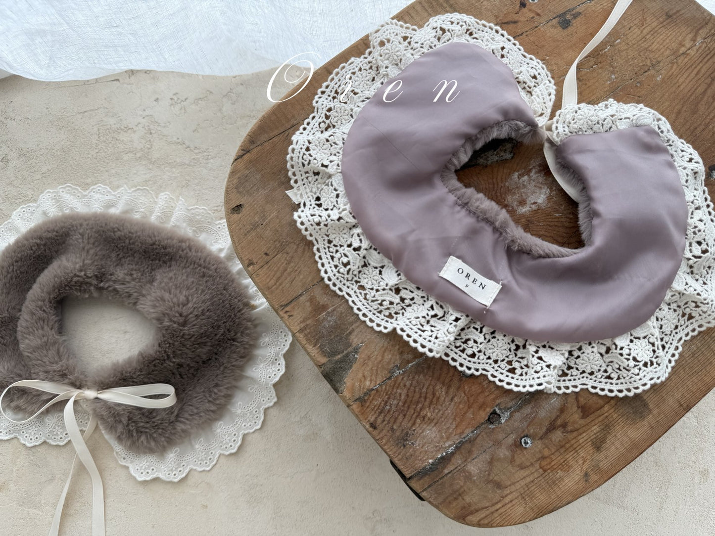 (予約)OREN /  Mink Fur Collar