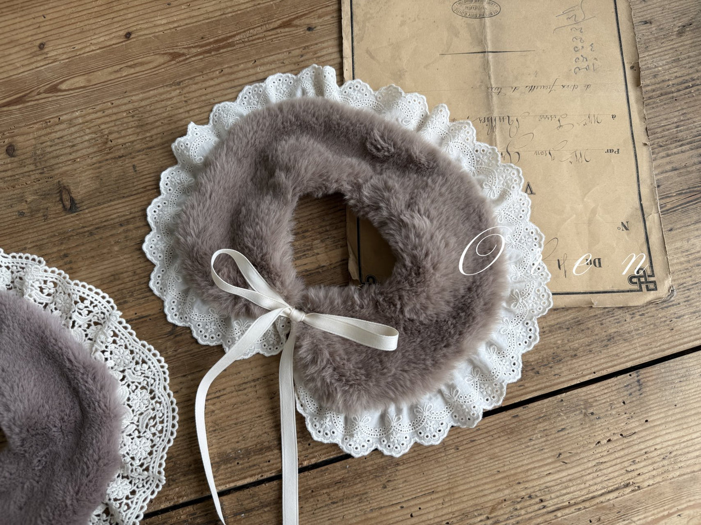 (予約)OREN /  Mink Fur Collar