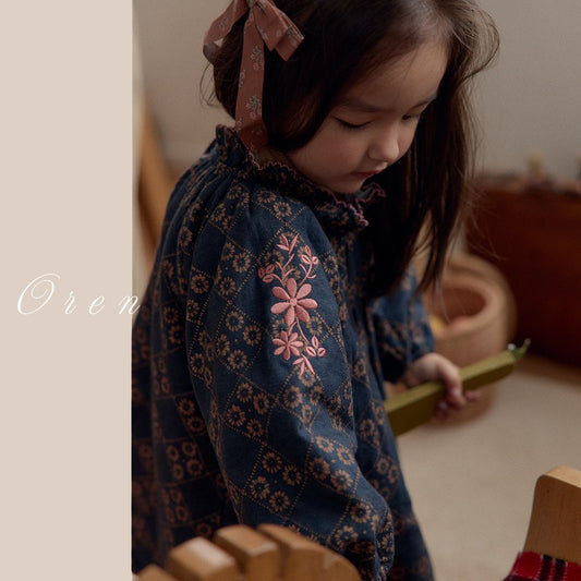 (予約)OREN / Daisy Padded dress