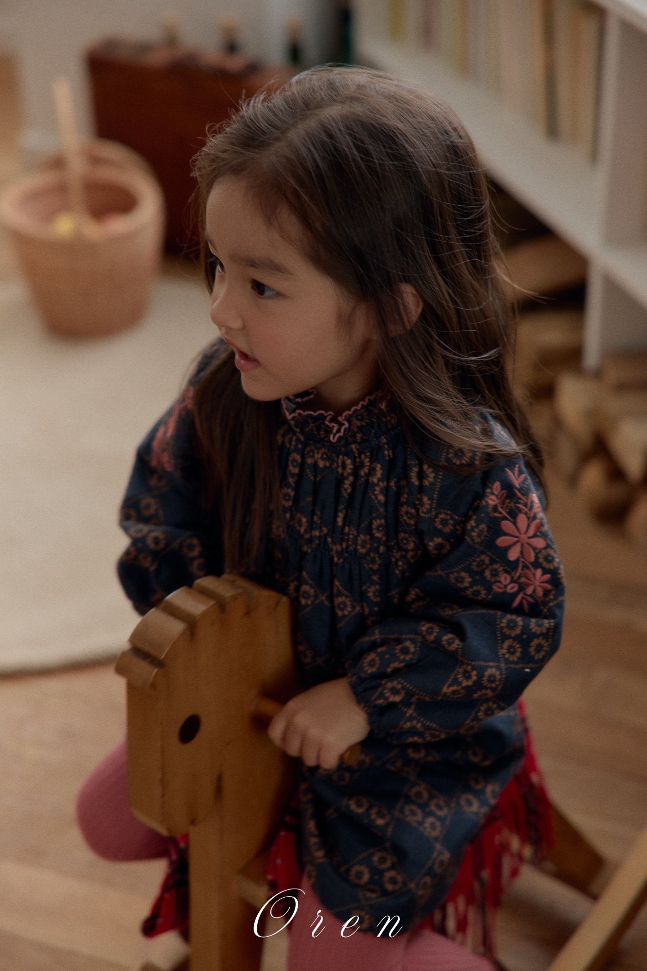 (予約)OREN / Daisy Padded dress