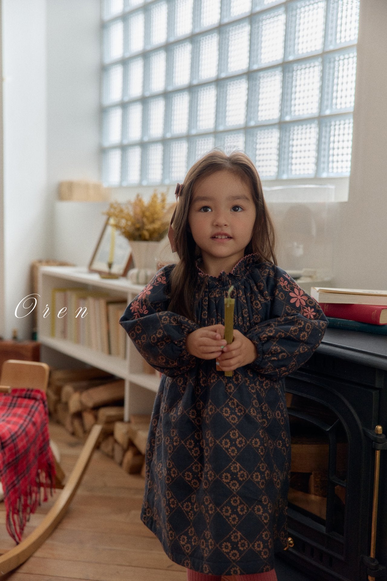 (予約)OREN / Daisy Padded dress