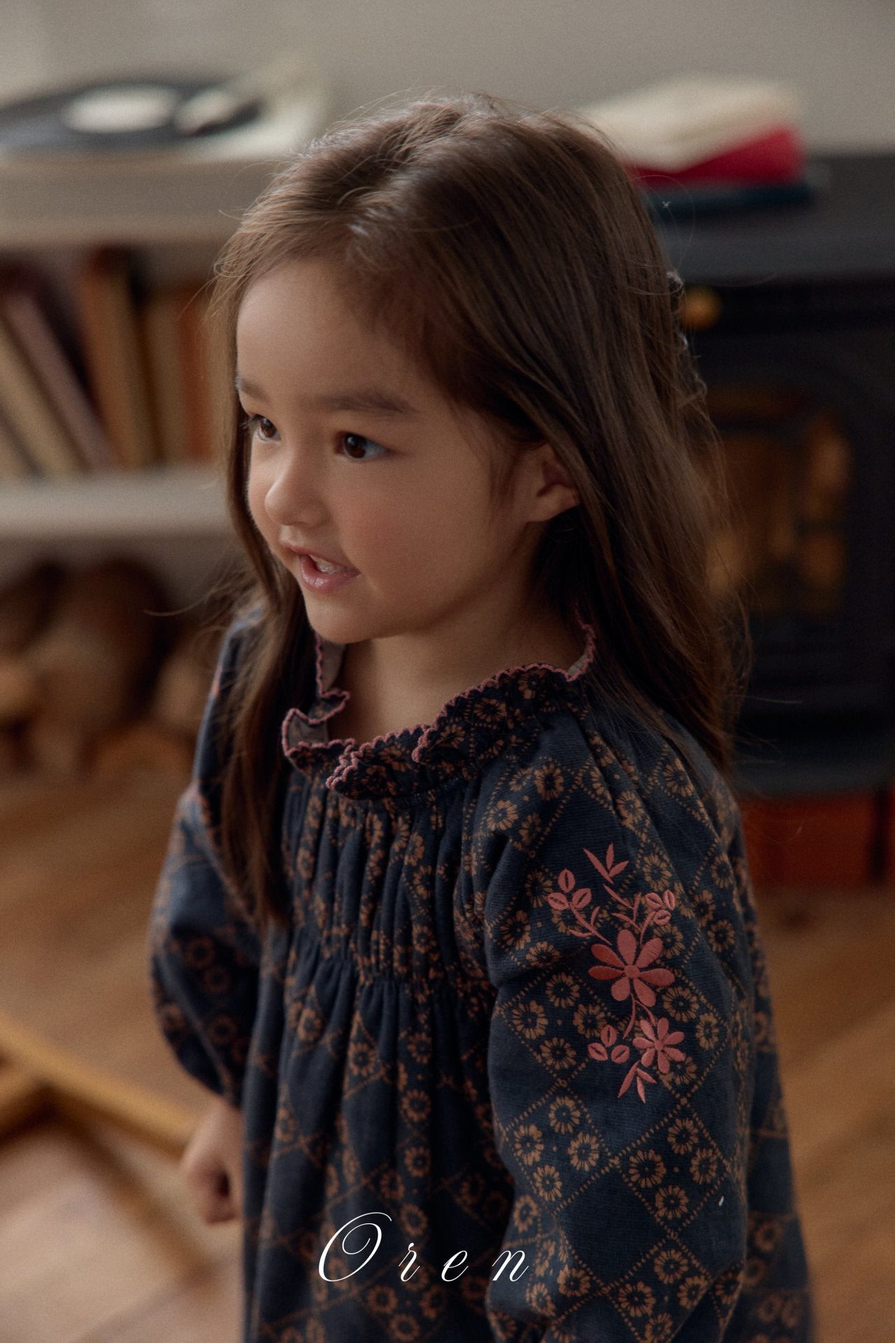 (予約)OREN / Daisy Padded dress