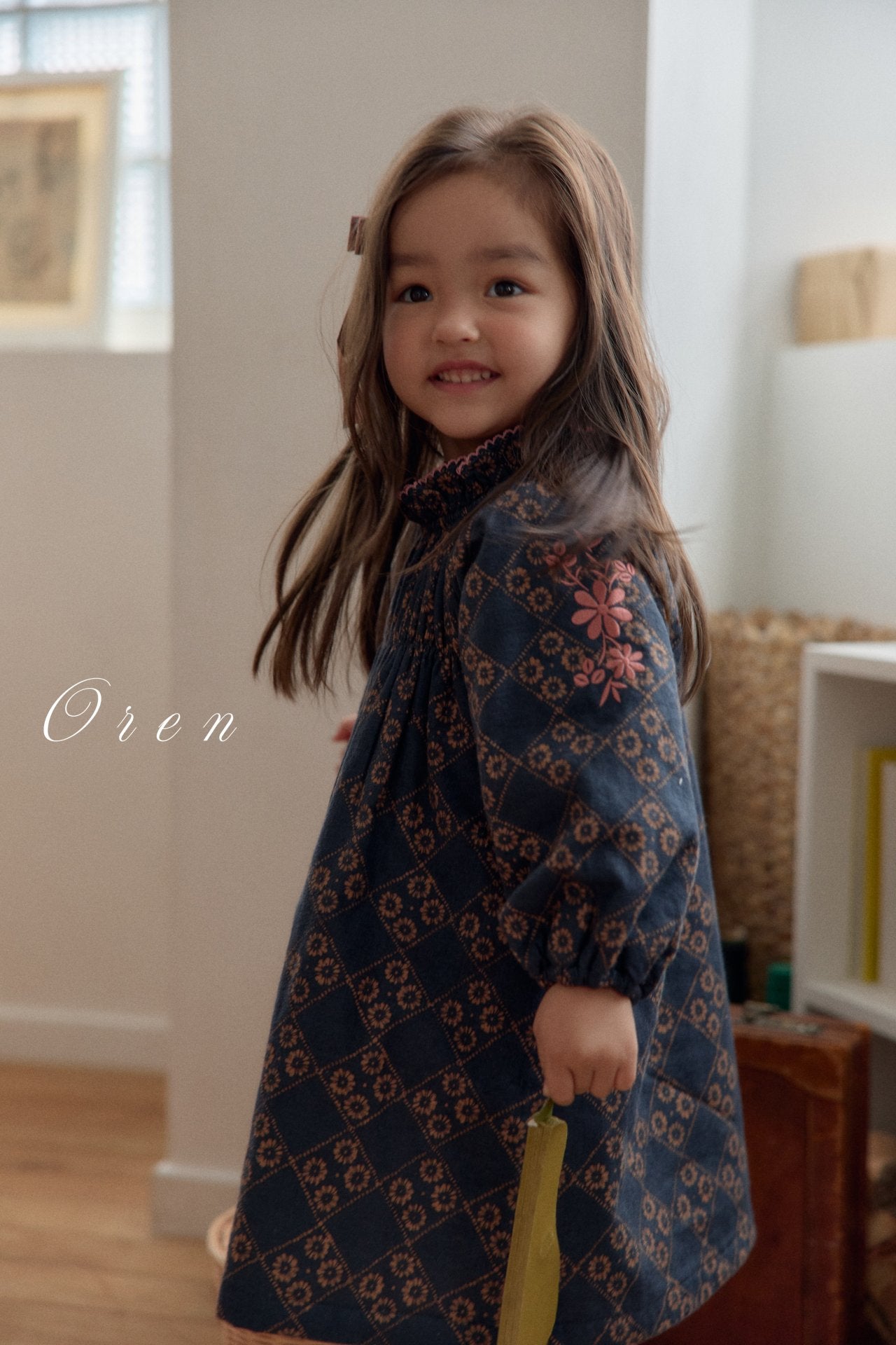 (予約)OREN / Daisy Padded dress