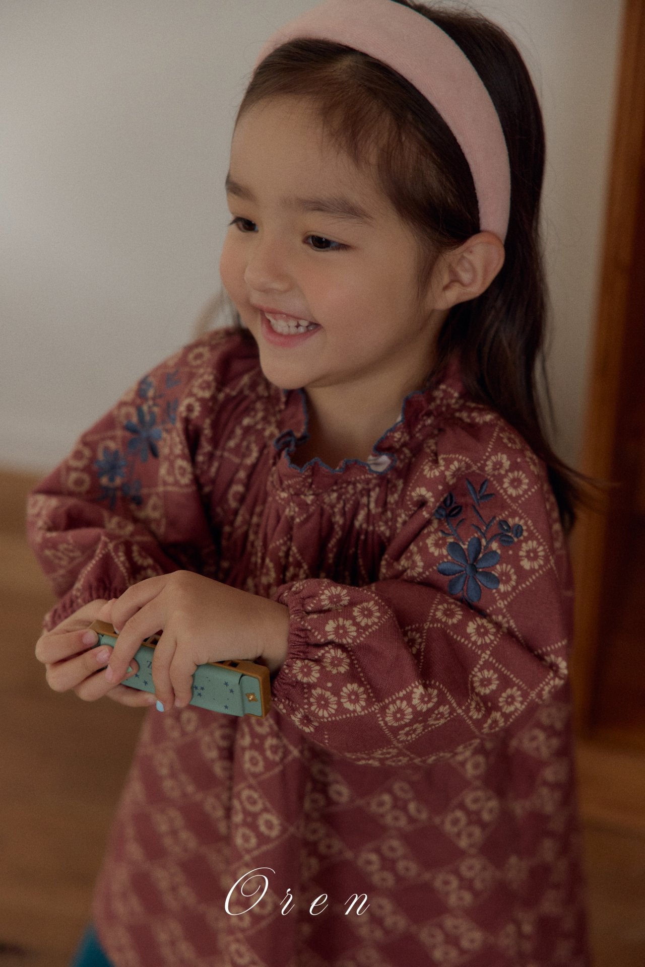 (予約)OREN / Daisy Padded dress