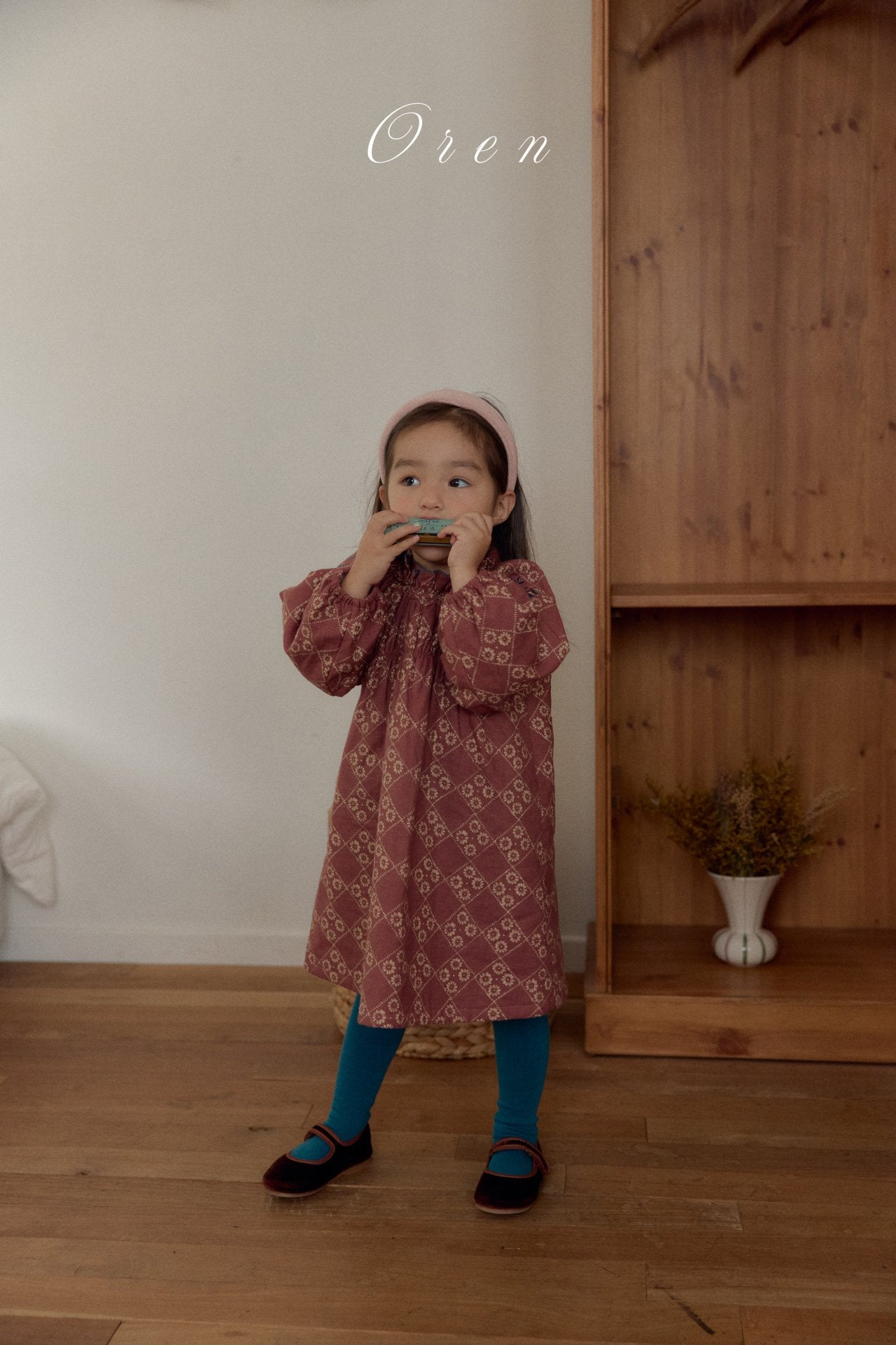 (予約)OREN / Daisy Padded dress