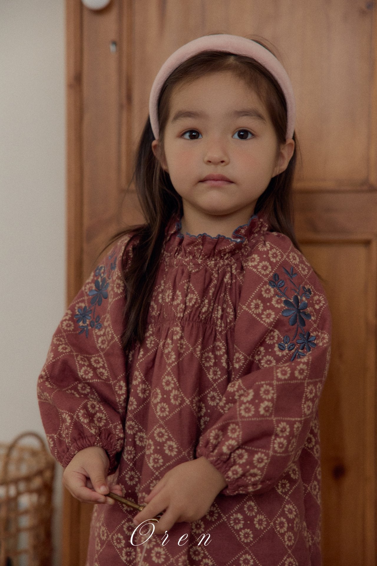 (予約)OREN / Daisy Padded dress