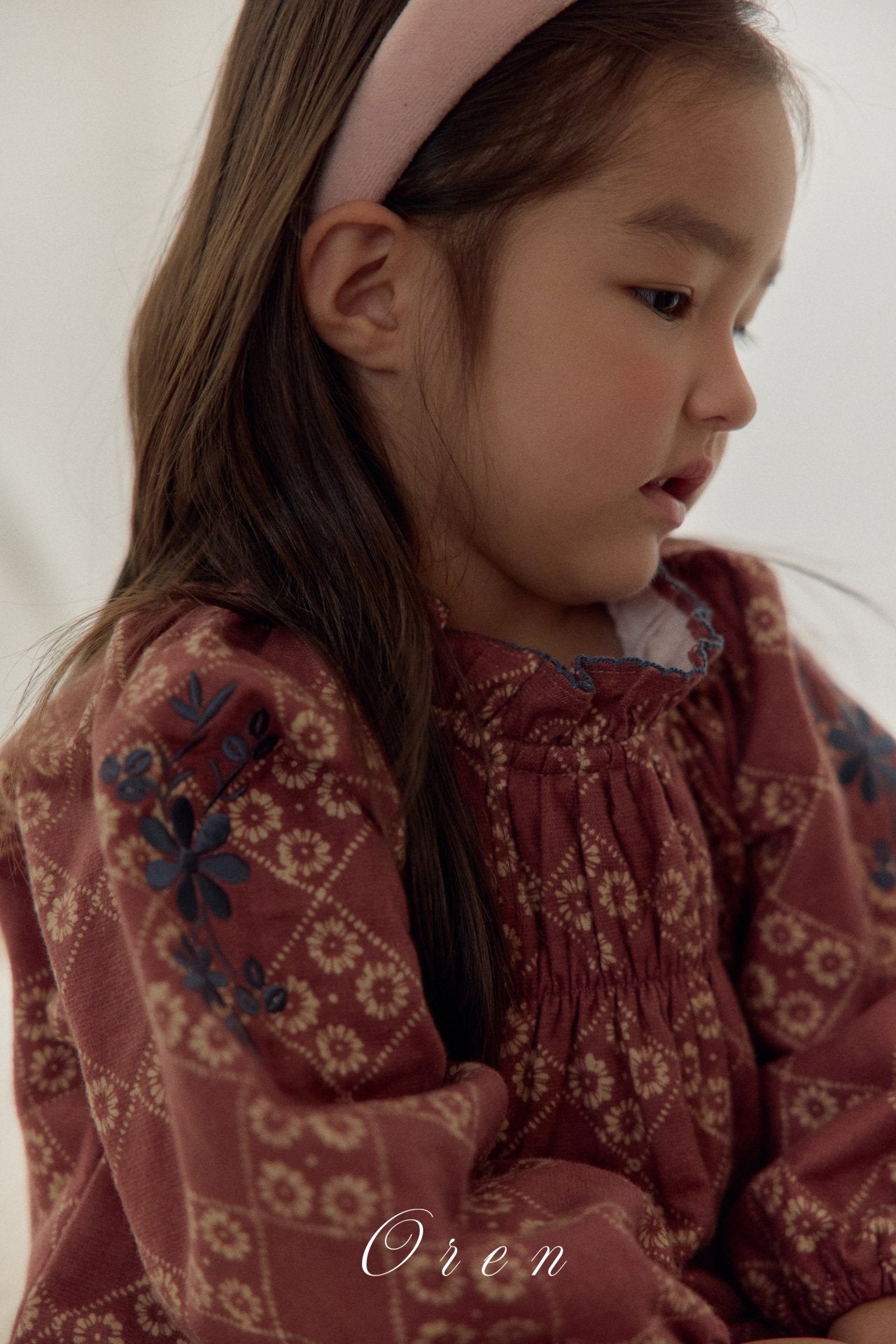 (予約)OREN / Daisy Padded dress