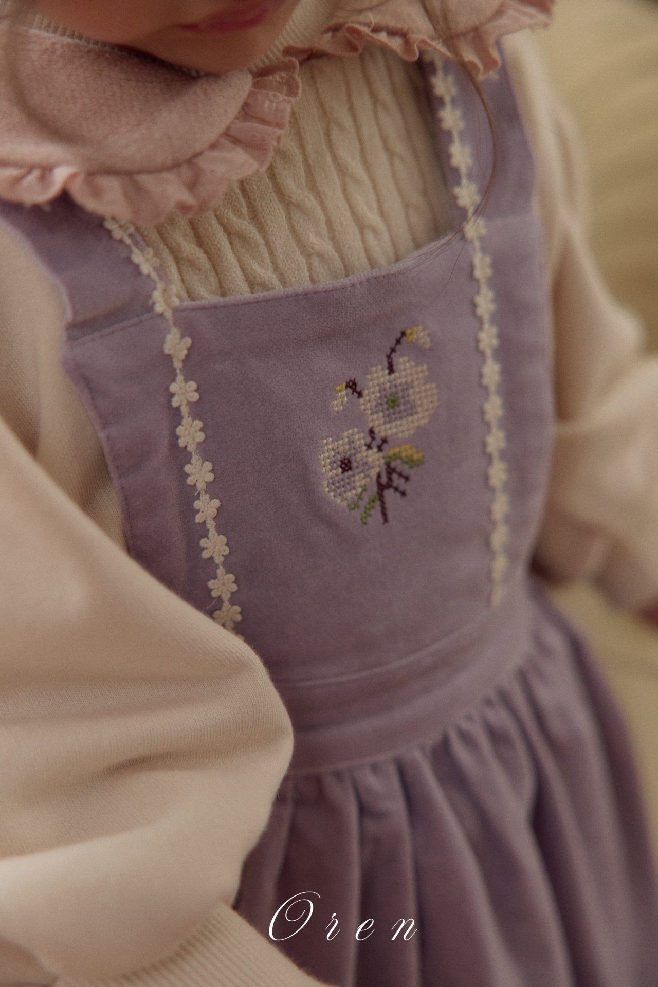 (予約)OREN / Riley Embroidered Skirt