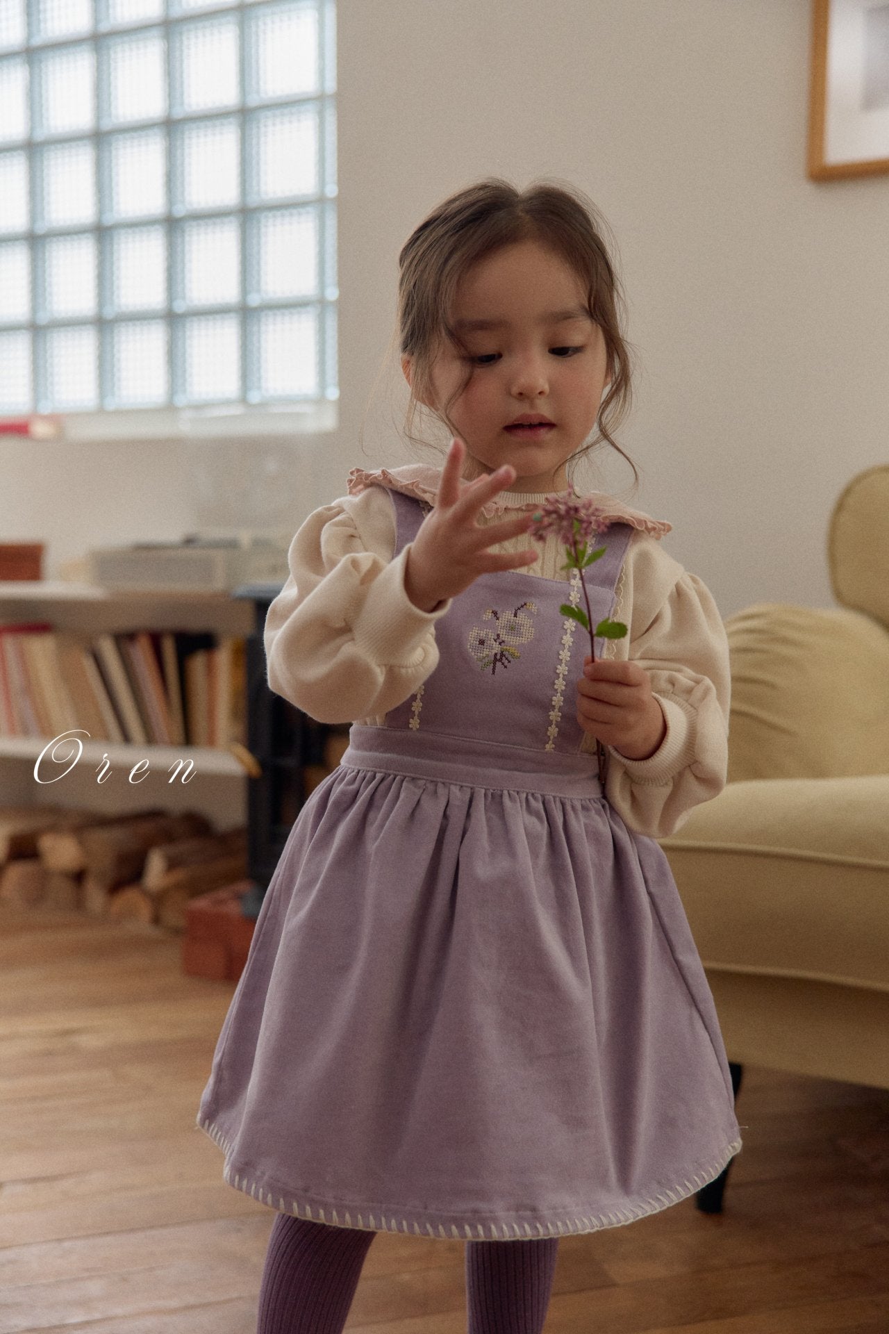 (予約)OREN / Riley Embroidered Skirt