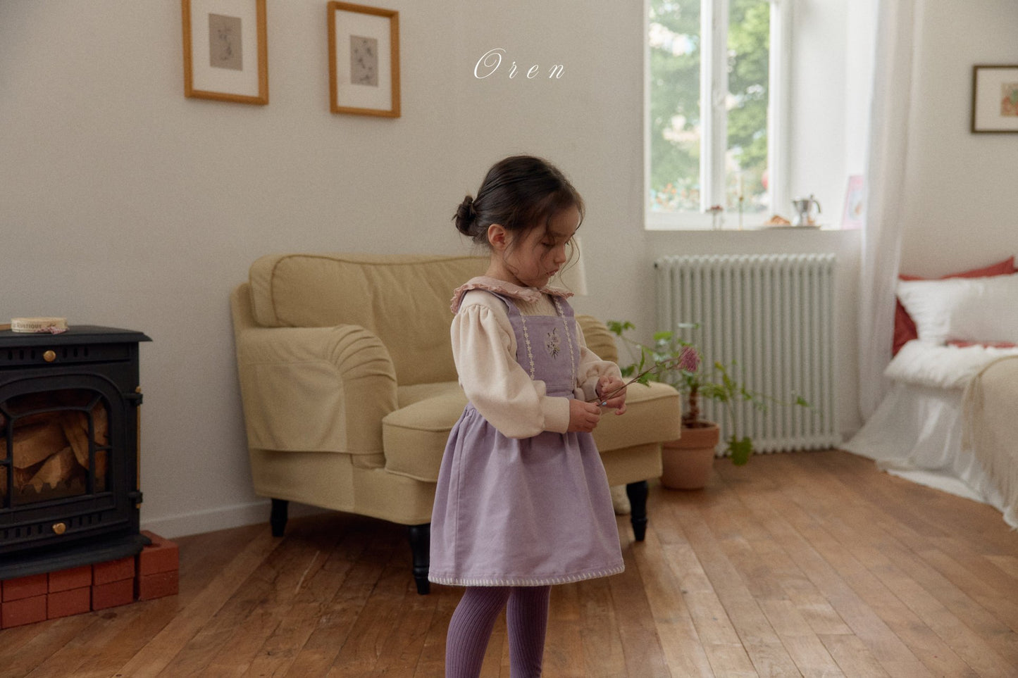 (予約)OREN / Riley Embroidered Skirt