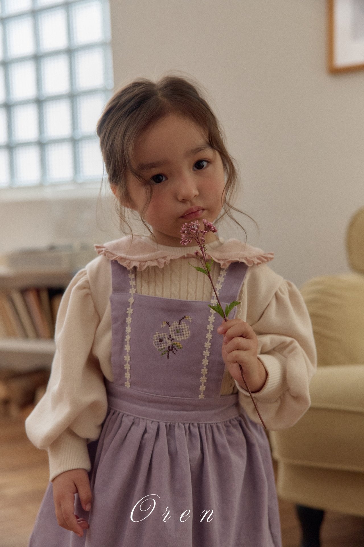 (予約)OREN / Riley Embroidered Skirt