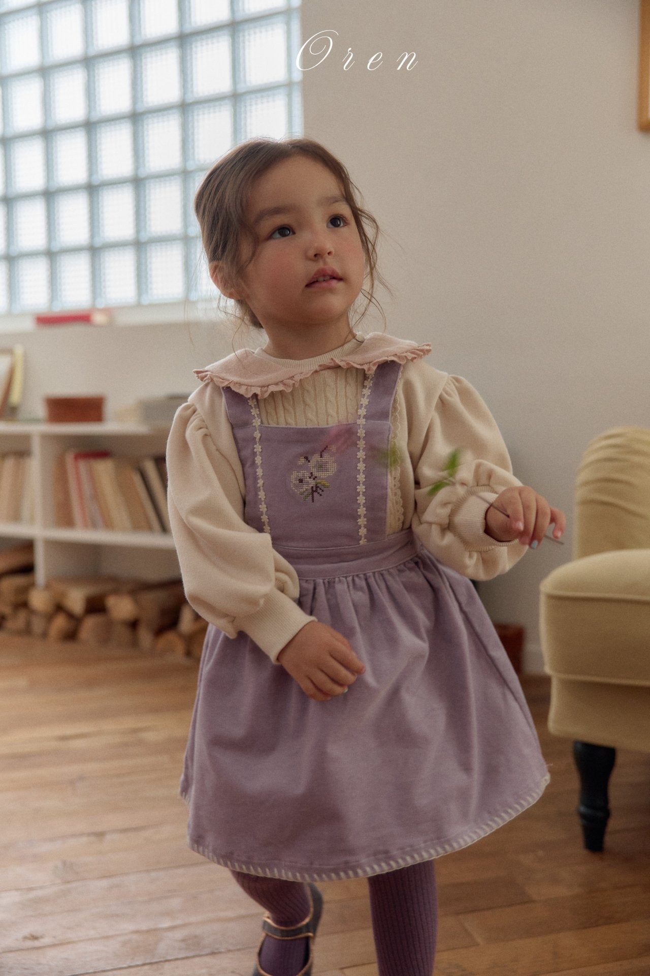 (予約)OREN / Riley Embroidered Skirt