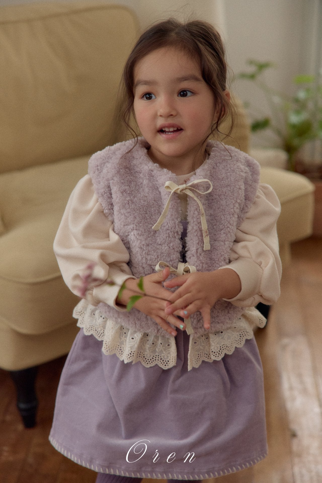 (予約)OREN / Riley Embroidered Skirt