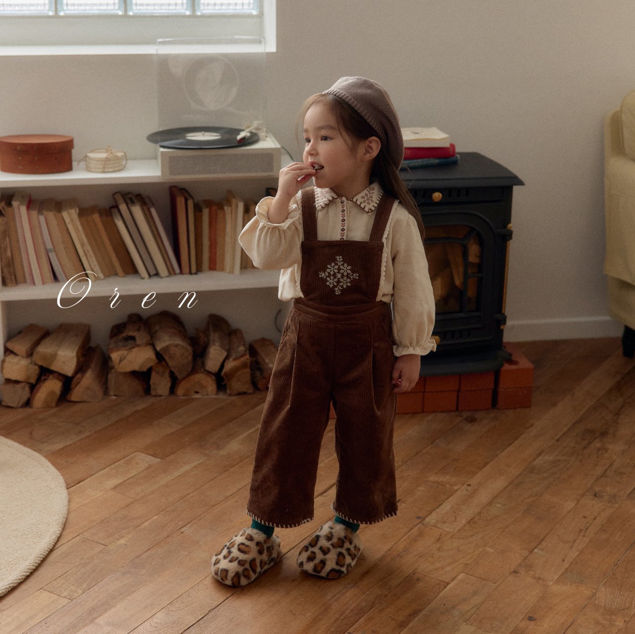 (予約)OREN /  Nanette Corduroy Overalls