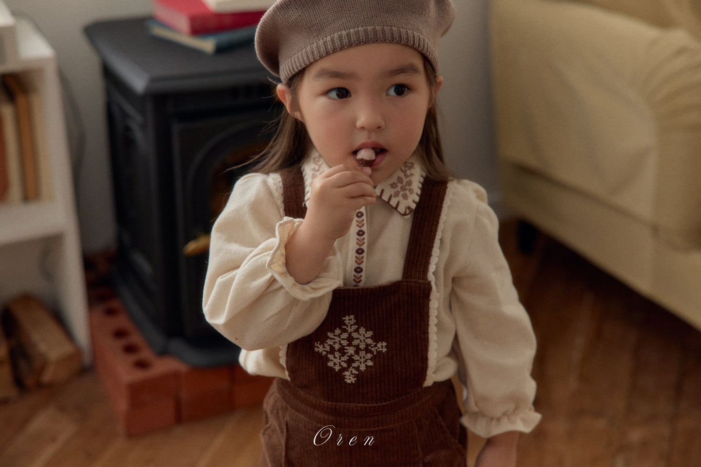 (予約)OREN /  Nanette Corduroy Overalls