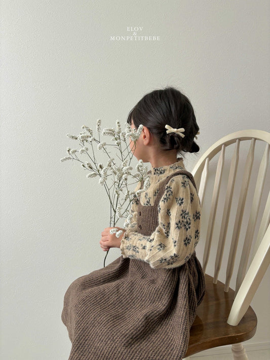 (予約) mon petit bebe /  Maren smoke t-shirt