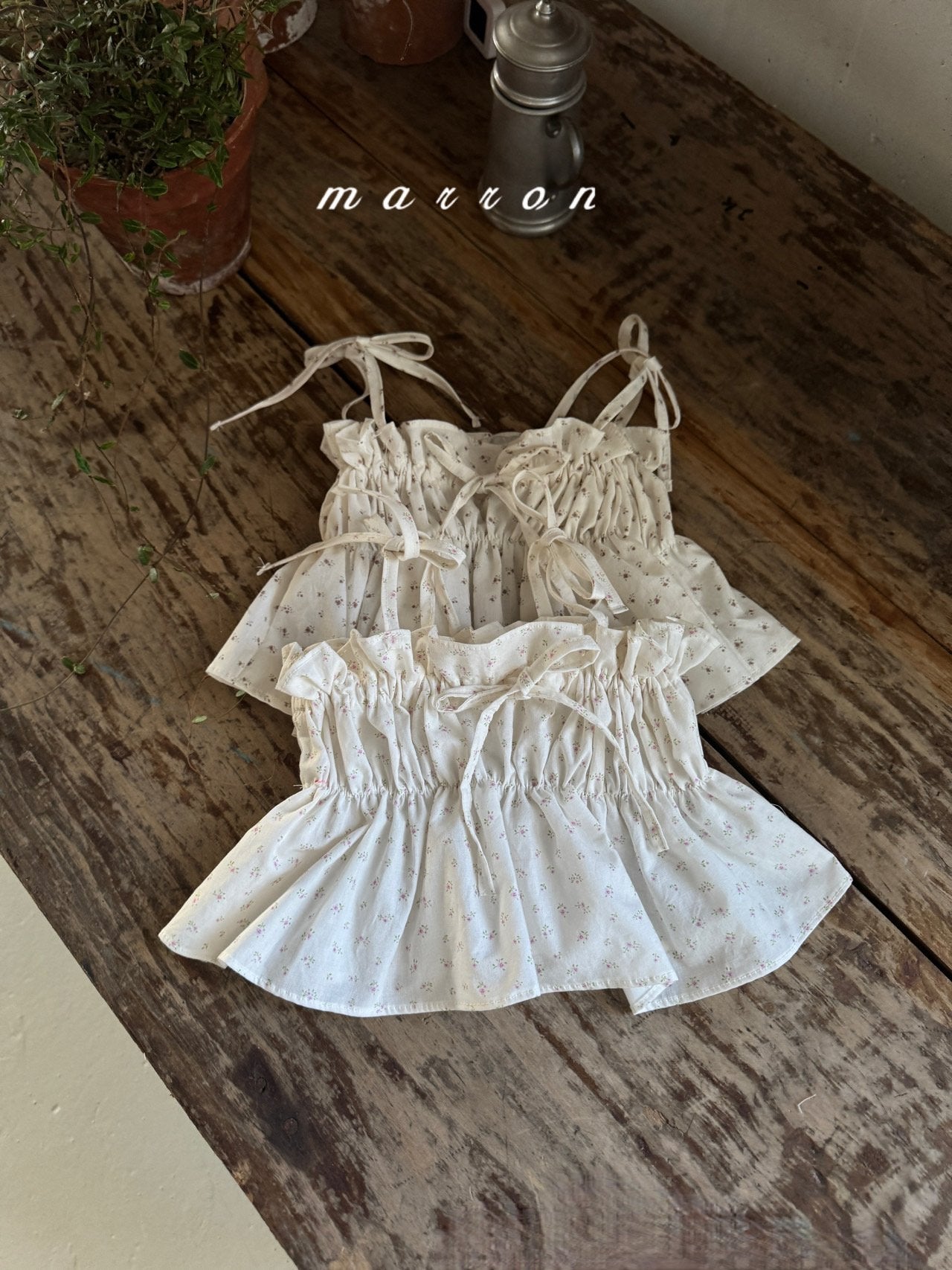 marron / Coco Bustier