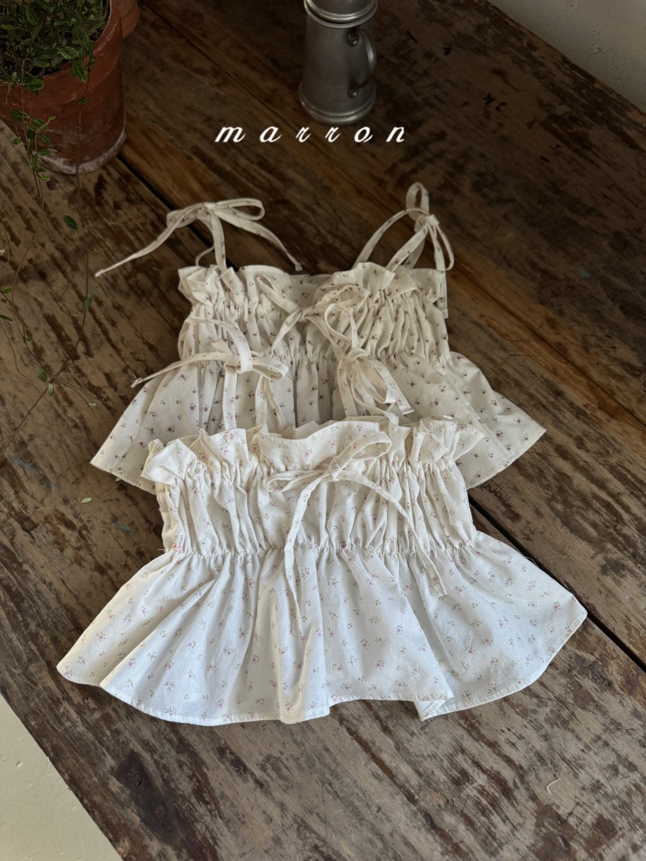 marron / Coco Bustier