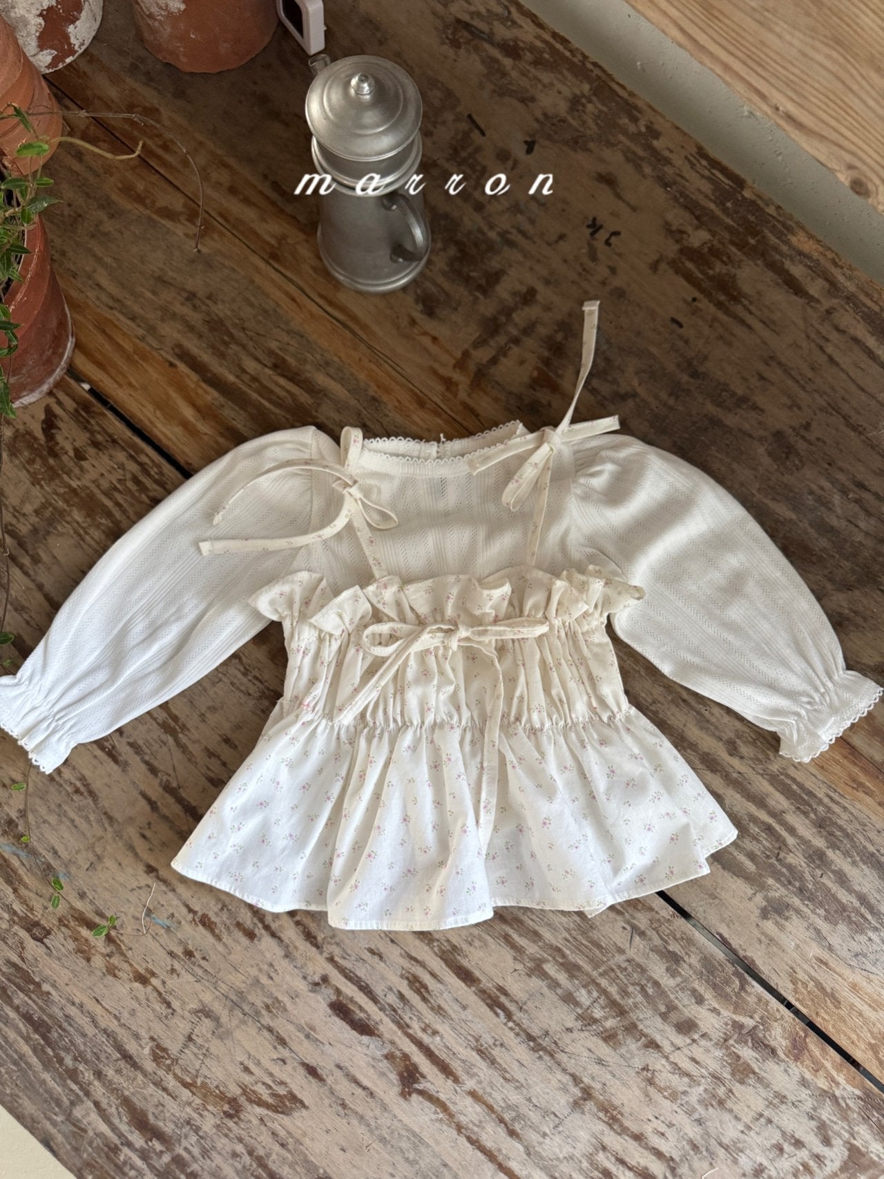 marron / Coco Bustier