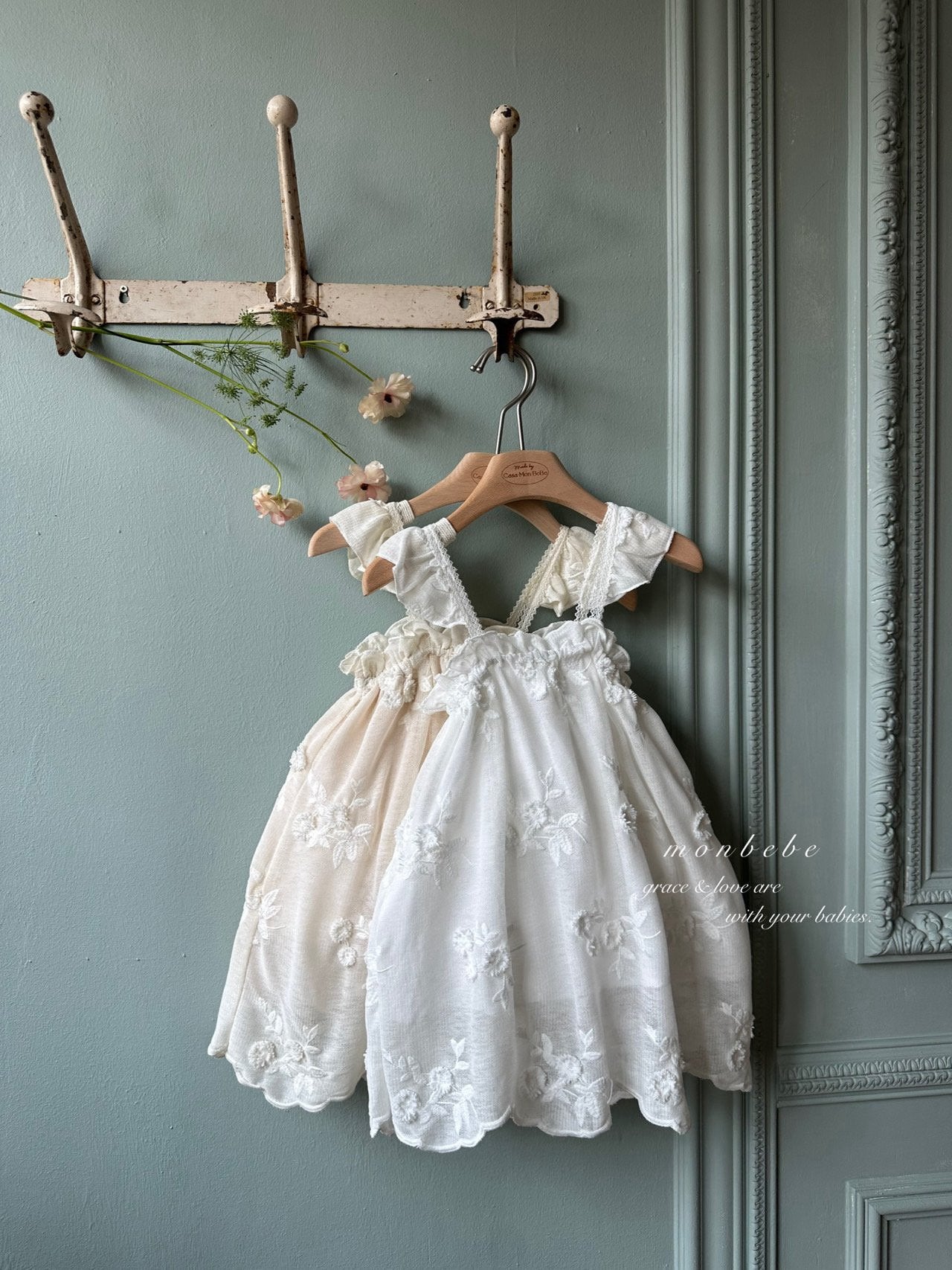 (予約) monbebe  / Angel Wing One-piece