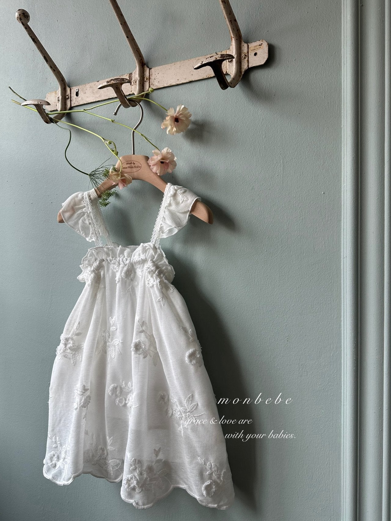 (予約) monbebe  / Angel Wing One-piece