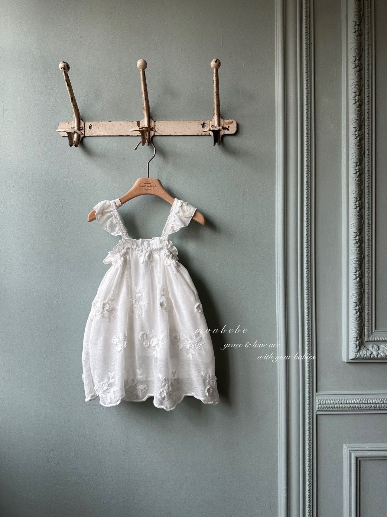 (予約) monbebe  / Angel Wing One-piece