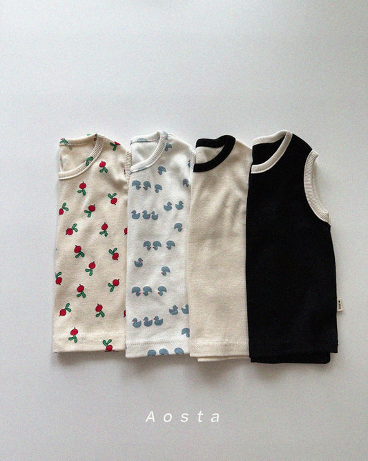 (予約) Aosta / Lip sleeveless T