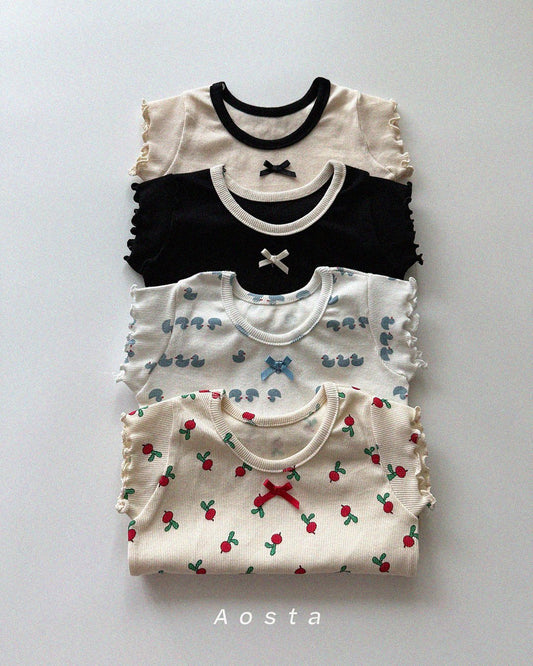 (予約) Aosta / Lip Ribbon T