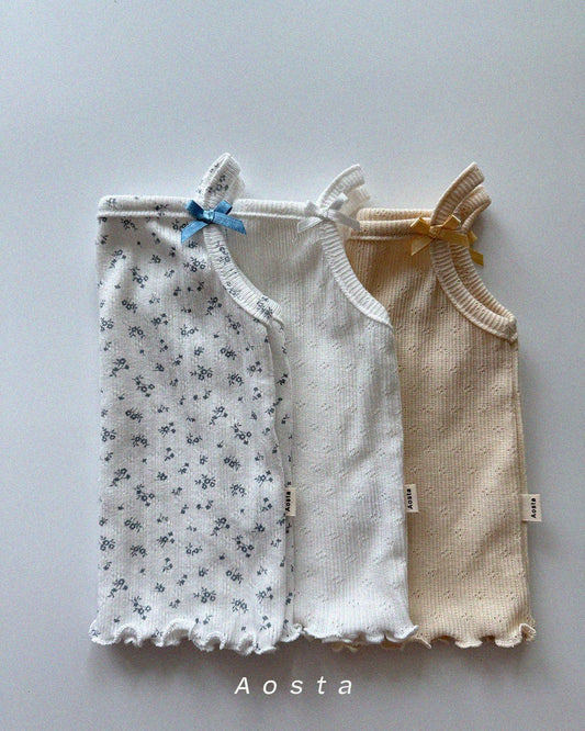 (予約) Aosta / Camellia Sleeveless