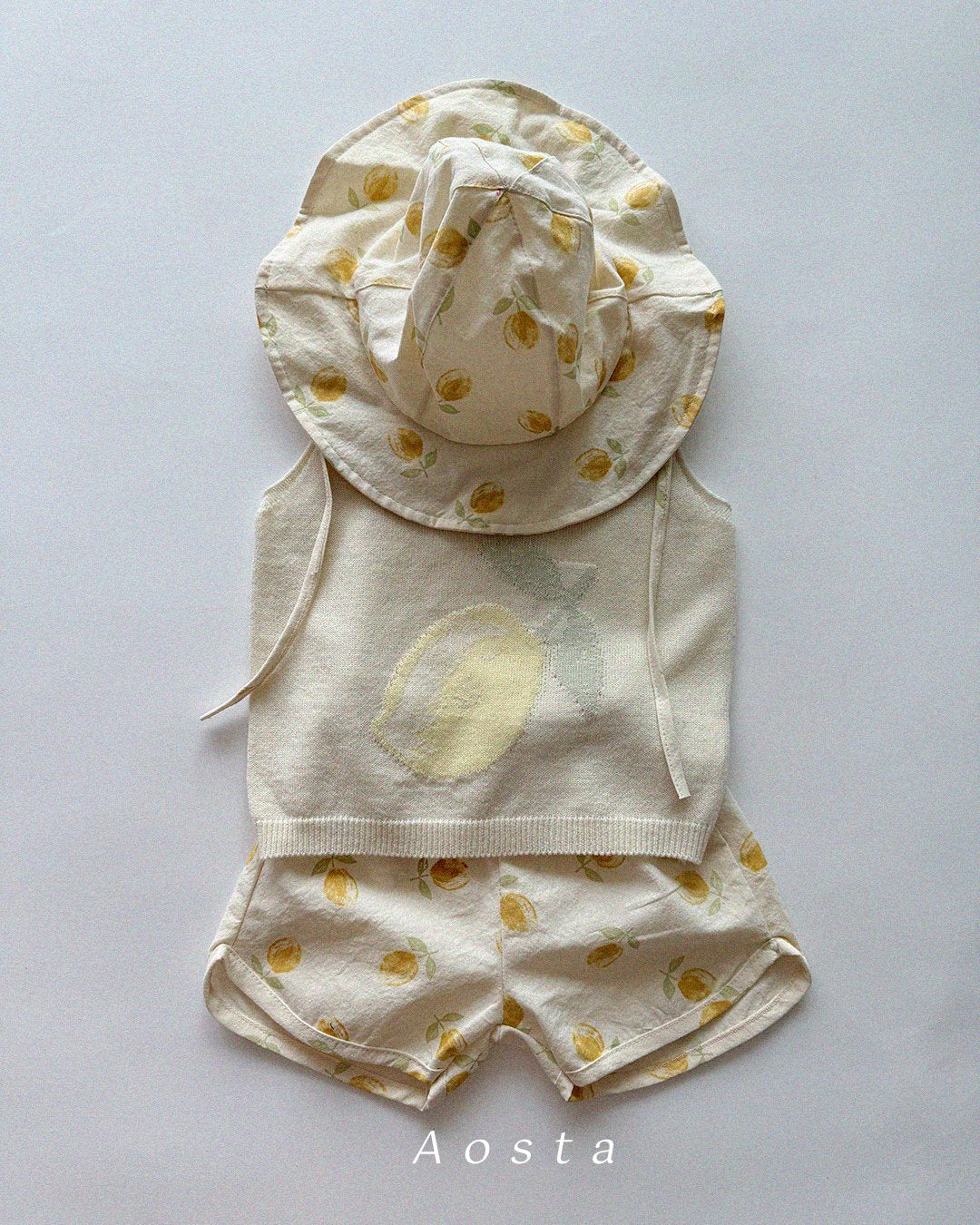 (予約) Aosta / Knit Fruit Vest