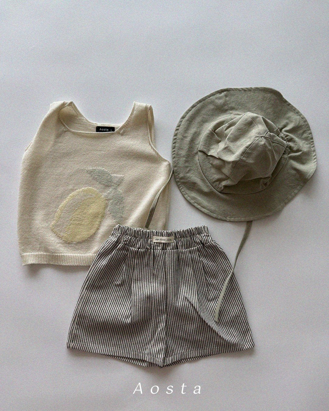 (予約) Aosta / Knit Fruit Vest