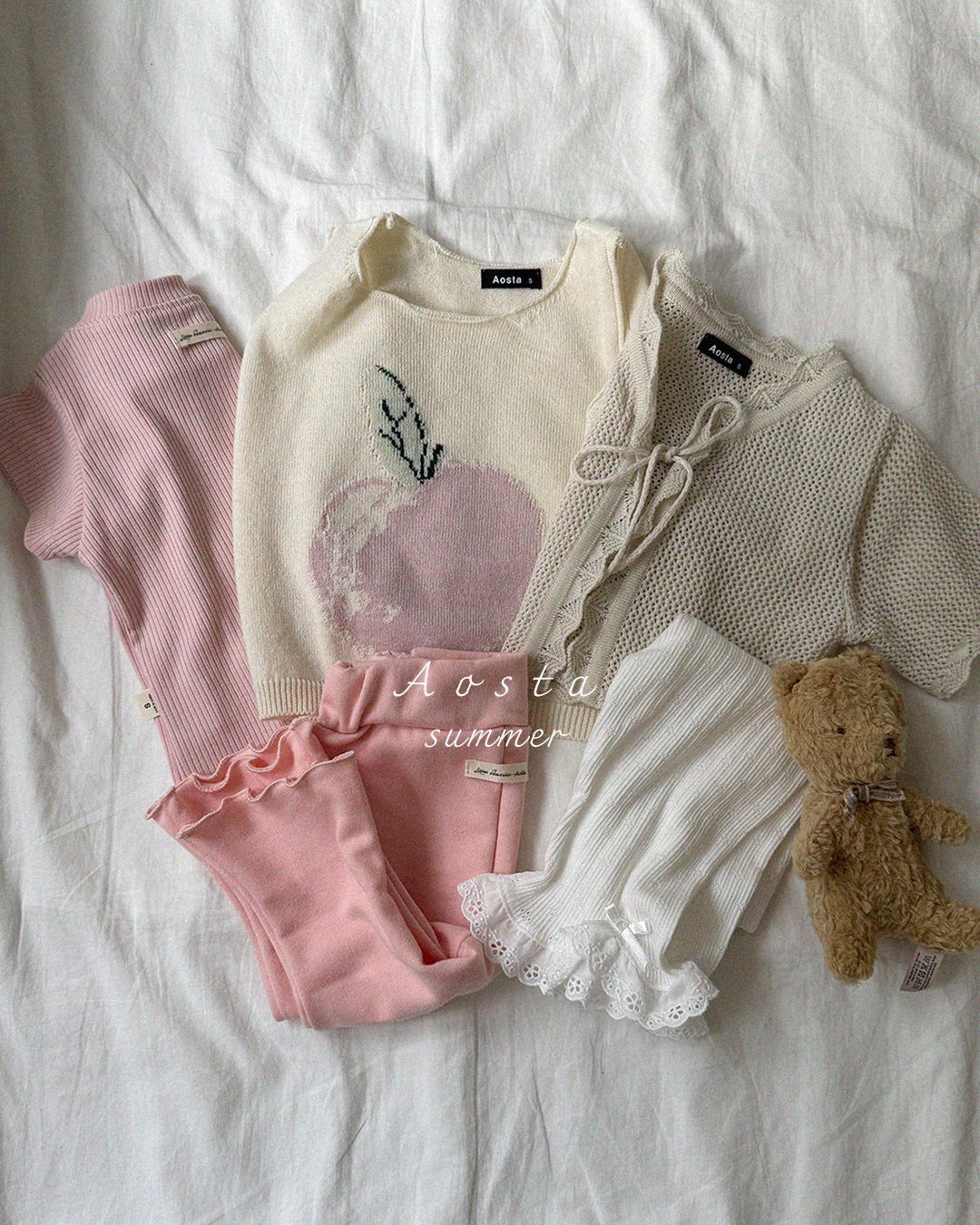 (予約) Aosta / Knit Fruit Vest