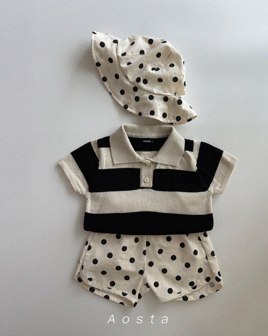 (予約) Aosta / Knit Collar T