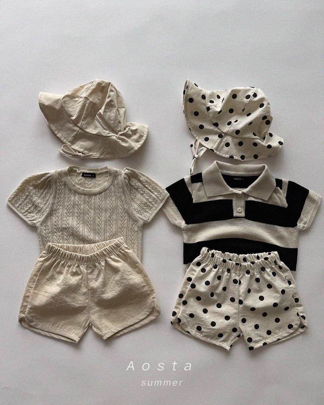 (予約) Aosta / Knit Collar T